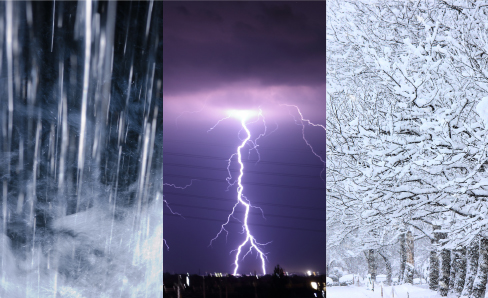 悪天候にも強いIP67の防水性能